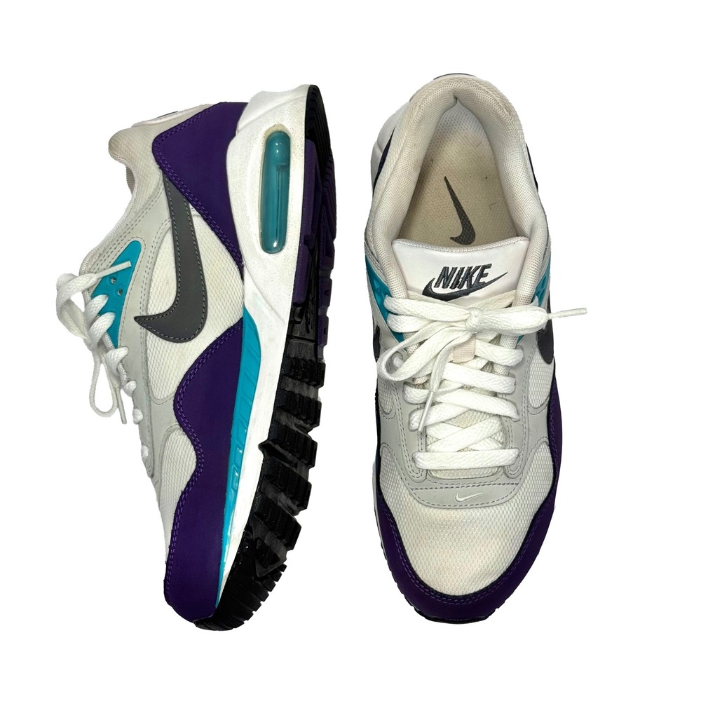 Nike Air Max Correlate Women's Size 10 White Purple Teal Sneakers 511417-153 - Picture 3 of 11